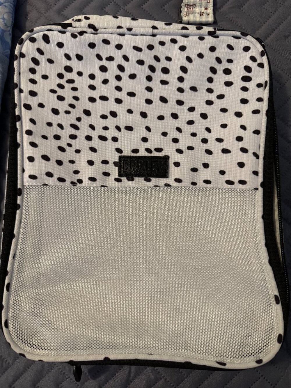 Brixley Travel Shoe Bag in Dalmatian
